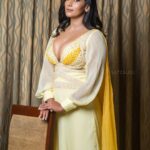 Sanjana Singh Instagram - “Your success will be determined by your own confidence and fortitude.” Costume designer : @sidneysladen @sidneysladenofficial Photographer : @satzsugi thank you so much for such amazing pictures and edit Makeover : @makeupby_pavithra thank you so much dear for amazing makeup 💄💋💄 #pondicherry #instamood #viral #instagood #loveislove