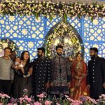 Sanjjanaa Instagram - Congratulations to @naharismla sirs & his family for his sons wedding Omar , wishing Omar a very happy married life . Best wishes from me & my family to you respected sir . 🌸 It’s so generous of you to be hosting your entire constituency and treating every person no matter how poor or how successful , you did not treat any one indifferently rather treated all as your own family . we Are so fortunate to have you as sour leader sir - Special thanx from - Dr . Azeez & Sanjjanaa Galrani . 🙏 Wearing outfit by @iyra_designstudio #instamom #instababy #indianactress #princealarik #indianmom #indiankids #indiankidswear #actressmomhustle #indiancelebrities #momtobe #sanjjanaa #sanjanagalrani #sanjana #sanjjanaagalrani #kantara #kannadamovie #kannadaactress Karnataka, Bangalore