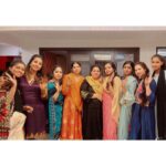 Sanjjanaa Instagram - It was so much fun to be having a mehendi party at home along with my relatives & having the best mehendi artist of banglore city in my home @ayesha_mehandi_artist .. Also do observe how beautiful my mehendi was done , it’s apparently called “ Figure mehendi “ has the name of my husband , my son carved on my hand along with a beautiful image of Shree krishna Bhagwan nurtured by Yashoda maiyaaaa which is so heart touching .. ❤️ Karnataka, Bangalore
