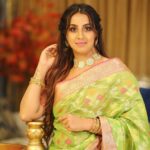 Sanjjanaa Instagram - #Saree is truly the beauty of a #woman , #sanjanagalrani #sanjana #princealarik #saree #sareefashion #sareedraping #south #indian Karnataka, Bangalore
