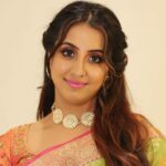 Sanjjanaa Instagram - #Saree is truly the beauty of a #woman , #sanjanagalrani #sanjana #princealarik #saree #sareefashion #sareedraping #south #indian Karnataka, Bangalore