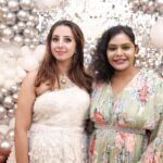 Sanjjanaa Instagram - Though I know you for a short while .. I am so happy to have met a Angelique friend like you … Thank you to be so concerned all the time to be so dedicated in designing my outfits And to have made me look so gorgeous in my birthday outfits and in many other occasions too .. @princealarik & I love you @laxmikrishnaofficial @laxmikrishnalabel Birthday location @morizhennur MUA @danyamakeupartist Hair @ss_makeover_by_suha Decor @hidden.lightz Photography @ videography @arundhavaskar . Karnataka, Bangalore