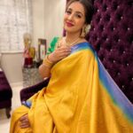 Sanjjanaa Instagram – Sanjjanaa Galrani & team @sanjjanaafoundation wish you a very happy Diwali . 🪔🪔🪔🪔🪔🪔 

May this Diwali, burn of all your sorrows & lite up your life with happiness & great luck .. 

Saree – @kainathboutique , 
Designer Blouse @vibbhinna 
@ss_makeover_by_suha hair . 
@enchanted_by_zomi 💄 Karnataka, Bangalore