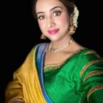 Sanjjanaa Instagram - Sanjjanaa Galrani & team @sanjjanaafoundation wish you a very happy Diwali . 🪔🪔🪔🪔🪔🪔 May this Diwali, burn of all your sorrows & lite up your life with happiness & great luck .. Saree - @kainathboutique , Designer Blouse @vibbhinna @ss_makeover_by_suha hair . @enchanted_by_zomi 💄 Karnataka, Bangalore