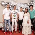 Sanjjanaa Instagram - It was so much fun to be celebrating My birthday with my baby for the first time .. thank the almighty to have given me every thing that I want 🎥 @arundhavaskar Decor by @hidden.lightz @morizhennur location , @danyamakeupartist , @laxmikrishnaofficial - #sanjana 👗 @shcreation2022 #alarik 👗 @label_poppins baby pink bib . Karnataka, Bangalore