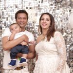 Sanjjanaa Instagram – It was so much fun to be celebrating My birthday with my baby for the first time .. thank the almighty  to have given me every thing that I want 

🎥 @arundhavaskar 
Decor by @hidden.lightz 
 @morizhennur location , 
@danyamakeupartist ,
@laxmikrishnaofficial – #sanjana 👗 
@shcreation2022 #alarik 👗 
@label_poppins baby pink bib . Karnataka, Bangalore