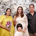 Sanjjanaa Instagram - It was so much fun to be celebrating My birthday with my baby for the first time .. thank the almighty to have given me every thing that I want 🎥 @arundhavaskar Decor by @hidden.lightz @morizhennur location , @danyamakeupartist , @laxmikrishnaofficial - #sanjana 👗 @shcreation2022 #alarik 👗 @label_poppins baby pink bib . Karnataka, Bangalore