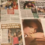 Sanjjanaa Instagram - Thanx for the feature @bangalore_times . Thank you for the acknowledgment & motivation , this is the best birthday gift I could have perhaps . Thanx team @timesofindia . Plz contact sanjjanaafoundation@gmail.com to donate your hair . 🌸🥰 Follow @sanjjanaafoundation Karnataka, Bangalore