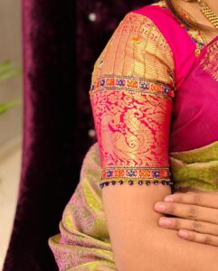 Sanjjanaa Instagram - I truely enjoyed wearing this beautiful embellished South Indian style saree by Bhargavi @sasucreations & blouse by designer bridal blouse by @vibbhinna .. you must check out both these women Eunterpreuner’s collections that’s truely worth it to explore ❤️ Video coming soon … stay tuned … @enchanted_by_zomi make up . @ss_makeover_by_suha saree draping & hair ❤️ ##instamom #instababy #indianactress #princealarik #indianmom #indiankids #indiankidswear #actressmomhustle #justborn #indiancelebrity #indiancelebrities #momtobe #sanjjanaa #sanjanagalrani #sanjana #sanjjanaagalrani Karnataka, Bangalore