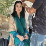 Sarah Khan Instagram – From the sets of #Wabaal 

Wearing @beyondeast_pk