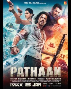 Shah Rukh Khan Instagram - And it begins! Celebrate #Pathaan with #YRF50 only at a big screen near you on 25th January, 2023. Releasing in Hindi, Tamil and Telugu. @deepikapadukone| @TheJohnAbraham | #SiddharthAnand | @yrf