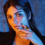 Shama Sikander Instagram - It all ends with her eyes.... . . . #eyes #looks #stylefashion #blogger #smile #face #nailart #bollywood #actorslife #shamasikander