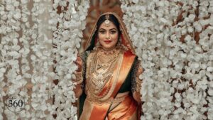 Shamna Kasim Instagram - Well I might not be the most beautiful woman in the world, nor do I possess all the traits of a good spouse, but you never made me feel any less of myself. 

You’ve adored me for who I am and never attempted to change me. It also encouraged me to work on myself to bring out the best in me. 
Today, amidst our near and dear ones you and I start this fabulous journey of togetherness. 

I know it is a little overwhelming, but I promise to be with you through thick and thin and support you forever love. ❤️🧿 

Pics: @studio360byplanj 
Events: @dmedia_events 
Saree: @brandmandir 
Blouse & shawl: @vasudevan.arun 
Styling: @vasudevan.arun 
Makeup&hair: @shoshank_makeup 
Venue: @crowneplazadeira
