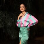 Shanvi Srivastava Instagram - The dark Sky doesn’t scare a shining star✨ . . . . . . 👗 @smitha_prakash19 accessories @antegra_diaries 💄 @makeupby_ringkulaishram 📸 @suhas_sapthagiri #shanvisrivastava #style #sundayvibes #instafashion #picoftheday #brightside