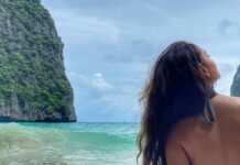 Shanvi Srivastava Instagram - Dreamt of soaking in the sun on the beach , so went and saw these pics …. felt better😬 . . . . . . #shanvisrivastava #shanvisri #phiphiisland #holidays #beachvibes #throwback #midweekmotivation