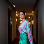 Shanvi Srivastava Instagram – The dark Sky doesn’t scare a shining star✨
.
.
.
.
.
.
👗 @smitha_prakash19 
accessories @antegra_diaries 
💄 @makeupby_ringkulaishram 
📸 @suhas_sapthagiri 
#shanvisrivastava #style #sundayvibes #instafashion #picoftheday #brightside