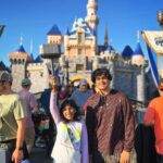 Sharib Hashmi Instagram - @disneyland one of the most beautiful experiences of my life ❤️❤️❤️ jo phone mein capture nahin hua woh dil mein chhap gaya ❤️🕺🏻❤️ watch the spiderman video and thankoo bol do humko 😋😋❤️ watching it live was something else !!! @nasreenhashme ❤️ #mustvisit #disneyland #losangeles #us #family #familytime #marvel #spiderman