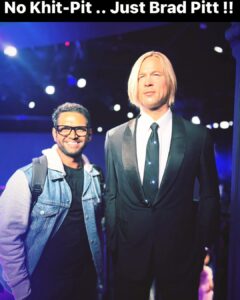 Sharib Hashmi Instagram - @madametussaudsusa ke atrangi adventures ❤️🕺🏻 Whattay Fun !!! Pic Courtesy: @nasreenhashme ❤️🤗 #madametussauds #Newyork #us #HrithikRoshan #JackieChan #AudreyHepburn #Stanlee #JohnHamm #MarylinMonroe #Kingkong #RobinWilliams #BradPitt #Nun #fun #family #vacation #ınstagood #instadaily #USA #TimesSquare