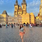 Shirley Setia Instagram - This town, its vibee, and the food 🧡 Will miss you #Prague 🥰 #shirleytravels #shirleysetia #czechrepublic #travel #oldtownsquare Prague, Czech Republic