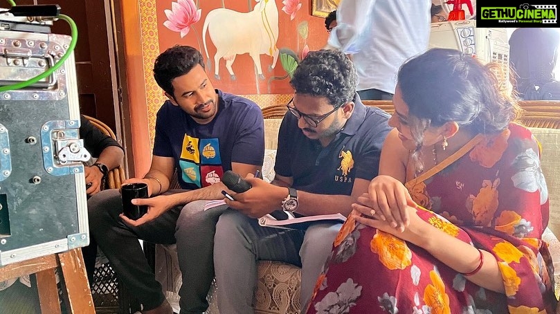 Shivani Rajashekar Instagram - The One with Vidya & Vasu! #vvafilm #vidyavasulaaham @vidyavasulaahamfilm @shivani_rajashekar1 @actorrahulvijay @eternityentertainment5 Ramoji Film City