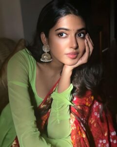 Shivani Rajashekar Instagram - @shivathmikar ‘s magic 💕📷 Styling @apoorva_reddy_yaramala Outfit @diva_designer_studio_