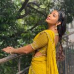 Shivani Rajashekar Instagram - Styled by @apoorva_reddy_yaramala Outfit from @firoz_design_studio Earrings @rubans.in #Jilebi .. new movie .. new beginning ..blessed 💛 really thrilled to work with legendary director #VijayaBhasker garu .. so so happy to star opposite my best friend @sree_kamal 🤗 and really excited to work with @ankithkoyyalive @babloo_mayaa @actorsunnyk #Muralisharma garu #RajendraPrasad garu and others 💜 Ps : 4th pic .. Hey Eucalyptus 😛 @tharunbhascker