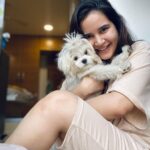 Shivshakti Sachdev Instagram - Me and my Moon @ielliethemaltese chilling in our Balcony Hoping that everything will be fine soon!! #thankful #grateful #blessed #blessing #life #yay #mine #selfpotrait #shootwithmypet #littlebaby #mymoon #dogsfirsttooth #dogsofinstagram #doglovers #dogsofinsta #maltese #miniaturemaltese #thankyou #grateful #blessed #malteseloverclub #malteselover #malteselove #malteseworld #malteseoftheday #maltesebaby #maltesebabygirl