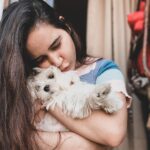 Shivshakti Sachdev Instagram - I was sitting in my balcony and remembered those lockdown days when I would do self portrait session here and how much I would miss going out. I am so grateful for today ( these were the days I was missing ) Please everyone be Grateful and wear your MASK also take all the precautions. PS : Ellie : Stop Squeezing me didi !! #puppies #instagram #selfportrait #potraitphotography #like #share #indianyoutuber #lockdown #covidtimes #takeprecautions #blessing #blessed #thankful