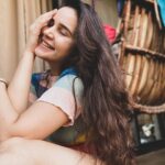 Shivshakti Sachdev Instagram - I was sitting in my balcony and remembered those lockdown days when I would do self portrait session here and how much I would miss going out. I am so grateful for today ( these were the days I was missing ) Please everyone be Grateful and wear your MASK also take all the precautions. PS : Ellie : Stop Squeezing me didi !! #puppies #instagram #selfportrait #potraitphotography #like #share #indianyoutuber #lockdown #covidtimes #takeprecautions #blessing #blessed #thankful