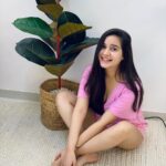 Shivshakti Sachdev Instagram - This morning I decided to have conversation with my fake plant🤣 I am super excited for November It brings a lot of birthdays and festivals. I know this year everything is going to be so different but then I am grateful to time and God for been so kind and that's all we want. Weekend is here ! What plans everyone? #love #plant #talkingtoaplant #like #happiness #blessed #instagram #instadaily #instagood #thankful #grateful #pink #fashion #indianyoutuber #pinkonpink #justlikethat #pictutes #novembercomingsoon #life #excited #godbekind #timebekind #happiness #thankful #grateful