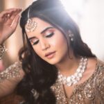 Shivshakti Sachdev Instagram - 🌙 Eid is around the corner and I decided to try out something new. @pratishthaarora my talented , beautiful friend came on board and made me look like a Dream. This look got my heart and she can make you look the best on your special day. Check out her page @pratishthaarora for more. Makeup and Styling @pratishthaarora Hair @deepartsy Outfit @mahparakhanofficial by @esdecouture Jewels @rathodjewellersofficial