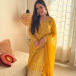 Shivshakti Sachdev Instagram - Outfit of the Day !!! Outfit @reshaindia Earings @oshri.accessories #ootd #feelitreelit #feelkaroreelkaro #thankful #blessing #blessed #just #happytimes #happydays #weddingseason #indianwear #indianoutfit #ootd #outfitdetails #indianwear #indianwedding #just