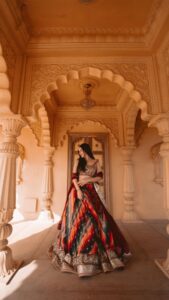 Shivshakti Sachdev Instagram - Indian Wedding Season is here! Location @setsinthecity.in Styled by @stylebysugandhasood Outfit by @kaaishabyshalini #thankful #grateful #indianwedding #weddingdress #lehenga #indianoutfit #like #share #instagram #feelireelit #feelkaroreelkaro #happiness #indianwear #indianwedding #weddingseason #trending