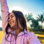Shivshakti Sachdev Instagram - Sukoon !! Waking up early just to the beautiful Sunrise is my favourite part of the holiday! NightSuit @amarememoire #sunrise #happiness #happydays #just #life #wakingup #sukoon #early #instagram #staycation #glow #me #mytime #love #life #yay #happytimes #thankyougod #thankyou #gratefulheart #peacefulmind