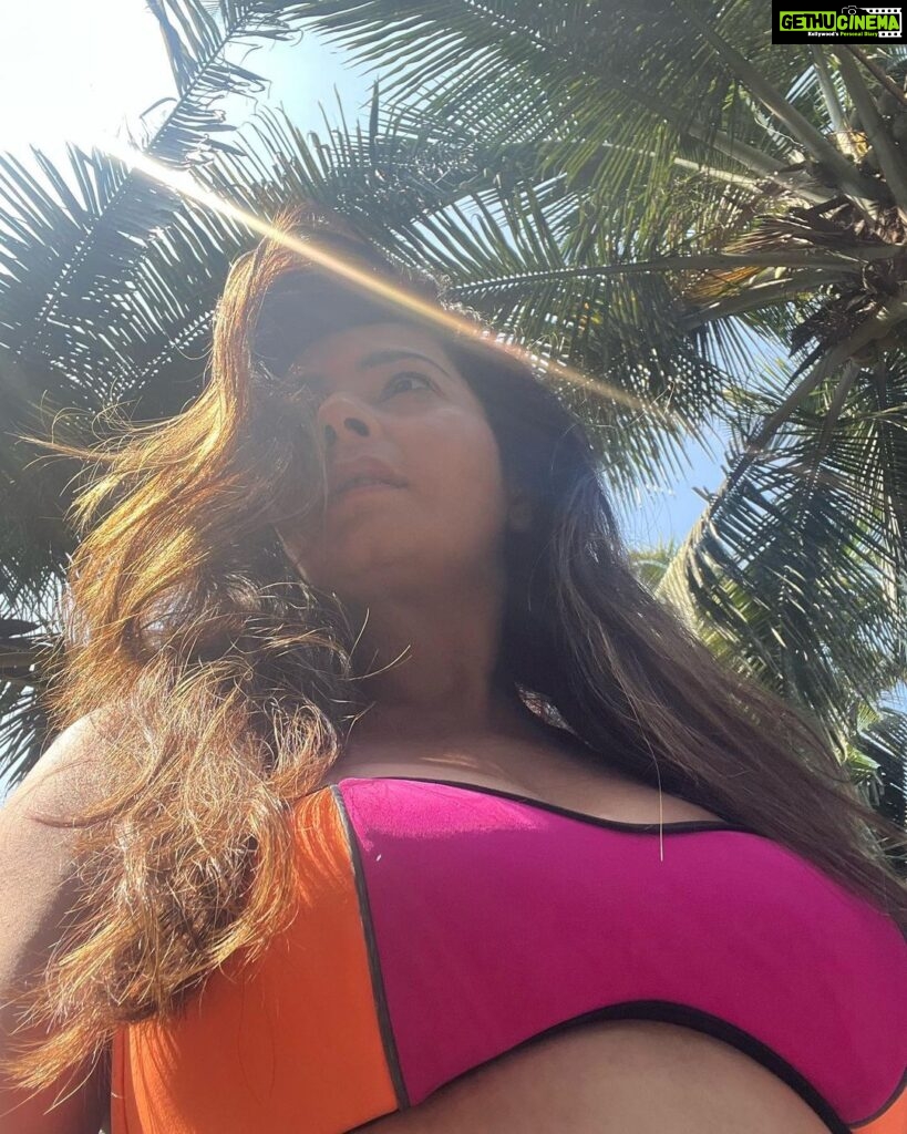 Shonali Nagrani Instagram - Cover me in sunshine:) #swimwear #seimwearfashion #swimsuit #beachwear #beachvibes #sunnyday #sunshine