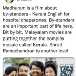 Shruti Ramachandran Instagram – Thank you sir! 🙏🏽
@ns_madhavan