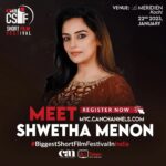 Shweta Menon Instagram - Get a chance to meet @shwetha_menon Canchannelsmedia gives you an opportunity to meet your favourite celebrity, whom you want to see or who influenced you the most, at the Can Short Film Festival Register Now https://myc.canchannels.com/ #biggestshortfilmfestivalinindia #canshortfilmfestival #registernow #shortfilmfestival #filmfestival #shortfilm #film #csff#canchannelmedia #celebrity #celebritystyle #celebritystylist #celebrityfashion #CelebrityNews #meetyourceleb