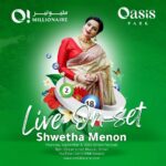 Shweta Menon Instagram - I am coming to Oman for @omillionaire.om on Thursday, September 8 at 8pm (Oman time) 💚🤩💚🌳🌺🌱 “I believe the project will generate awareness about environmental issues and reduce the effects on climate change, but most importantly, the initiative underscores O! Millionaire’s commitment to environmental stewardship driven by its core values, all of which will contribute to a sustainable future for everyone.” @shwetha_menon 🌺🌱💚 #ShwetaMenon at #OMillionaire 🌳💚 Together #LetsPlantMoreTrees for a #GreenerOman and turn #OmanVision into reality #MyGreenCertificate #PlantMoreTrees #GreenerOman #OasisParkOman #environmental #Oman @oasispark.om