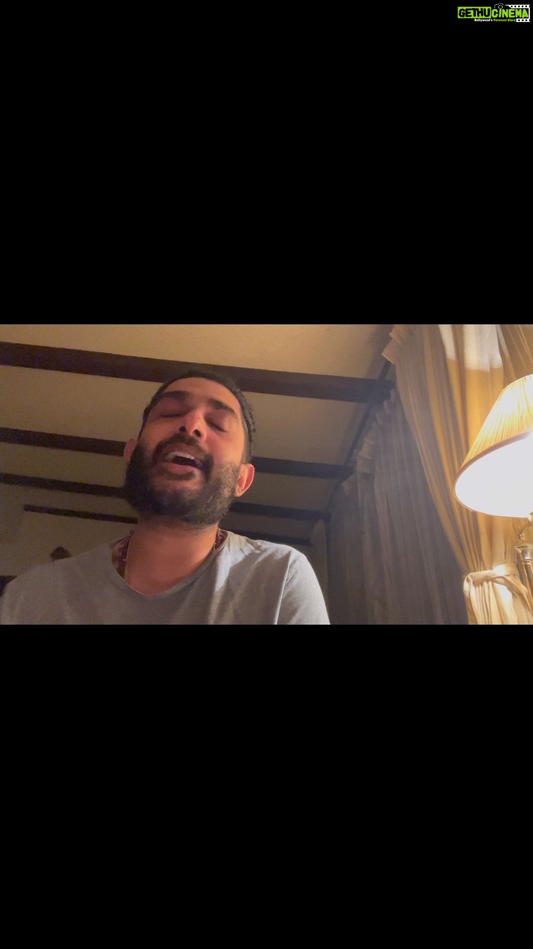 Sid Sriram Instagram - Explorations in Raga Khamas// Was improvising in Raga Khamas against a bed of D# on the piano last night. Ebbed and flowed with the raga, playing with little melodic motifs, starting from a place of familiarity and seeing where it led. Around the 4:20 mark, I started to happen upon what felt like maybe a new perspective within the raga, followed that North Star which led to a song idea in a 7 count. Next stage in this evolution will be being able to improvise the harmony/chords in real time with the melodic vocal improv. A daily pursuit (A random aside for those who have read this whole note: what film songs are you aware of that are in Raga Khamas, comment your answers) All love