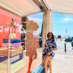 Smriti Khanna Instagram - Oh Cannes! 👗 @mandirawirkhq 👡 @gucci 👜 @prada 🕶️ @danielwellington Cannes, France