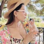 Smriti Khanna Instagram - Bonjour from Saint-Jean-Cap-Ferrat Location @fscapferrat Dress @aliceandolivia Grand Hotel du Cap Ferrat