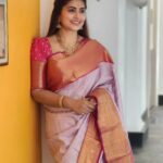 Sneha Instagram - Saree love ❤️ Saree @dakshinam_sarees PC😍 @prasanna_actor #kanjivaramsaree #silksarees #sareelove #beauty #diwalioutfit #myfavorite