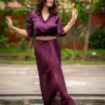 Sneha Instagram - @geetuhautecouture @ashokarsh @vyshalisundaram_hairstylist #love #livelife #happy #actresslife #skirtandtop #zeetamil #djd