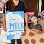 Soha Ali Khan Instagram – Boo!! #happyhalloween 🎃 with @ascendspeaks #milkandcookies #wegotogether #halloweencostume