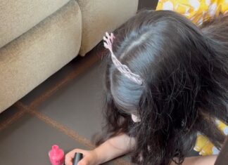 Soha Ali Khan Instagram - Mid-morning naps can be hazardous @kunalkemmu