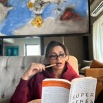 Sonali Bendre Instagram - "You are the user and controller of your genes, the author of your biological story. No prospect in self-care is more exciting." Super Genes: Unlock the Astonishing Power of Your DNA for Optimum Health and Well-Being by @deepakchopra and rudolphetanzi is a very fascinating book which continues the nature vs nurture debate. The book contains simple changes that we can make in our lives that can influence our genetics. It is based on the principle that one will always have the genes they're born with, but it is dynamic and can be one of our strongest allies for personal transformation. We look forward to reading this book and hope to see you at our #SBCBookDiscussion 🥰 #SBCBookOfTheMonth #Bookstagram #Reels #ReelItFeelIt #ReelsInstagram