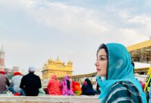 Sonia Mann Instagram - Waheguru 🙏 Golden Temple Amritsar Punjab India