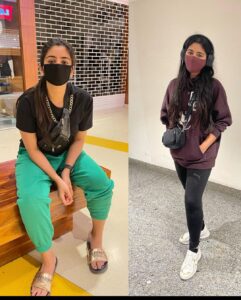 Soundariya Nanjundan Instagram - Which Look Is Your Favourite?😉 SWIPE LEFT 👈🏻🤍 
.
I love getting dressed up 💋It makes us happy, confident, feel good about ourselves . 
.
Nobody likes waking up early and having to plan a cute outfit, especially when all you want to do is put pajamas on and curl back into bed😂 

“People should respect me because I know what I’m talking about, not because I’m wearing expensive clothes” 🙅🏻‍♀️

But dressing well can really change our day and mood💁🏻‍♀️

It makes a gud impression,when we look good. It expresses who we are, they will notice the effort we put into making ourself presentable(which is must) !!
.
#dressup #fashionista #stylish