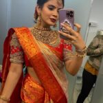 Soundariya Nanjundan Instagram - If you're searching for the one person who will change your life, take a look in the mirror❤️🪞 And yes I'm so obsessed with my phone case 😂 #mirrorselfie . . Phone case- @peeperlyindia #shoppeeperly . #indianwear #textile #photoshoot #chennai Chennai, India