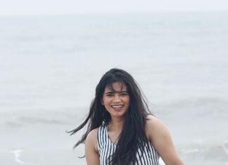 Soundariya Nanjundan Instagram - பெண்ணே பெண்ணே!...🌊 🎶❤️‍🔥- @dhibuninanthomas . 🎥- @bhoopalm_official ✨ . #soundariyananjundan #soundariya #nanjundan #soundarya #soundaryananjundan